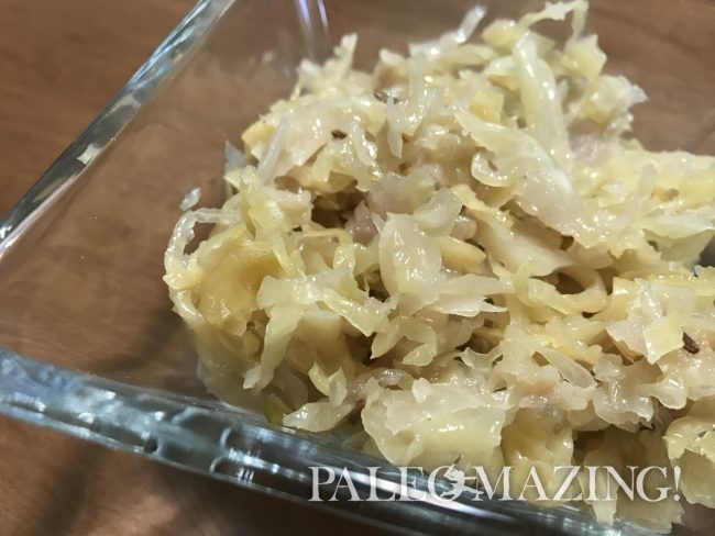 Paleo Veggies Homemade Culture Cabbage