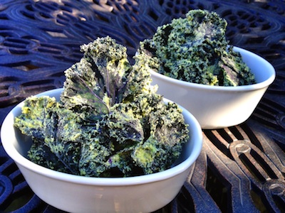 Paleo Red Kale Truffle Chips