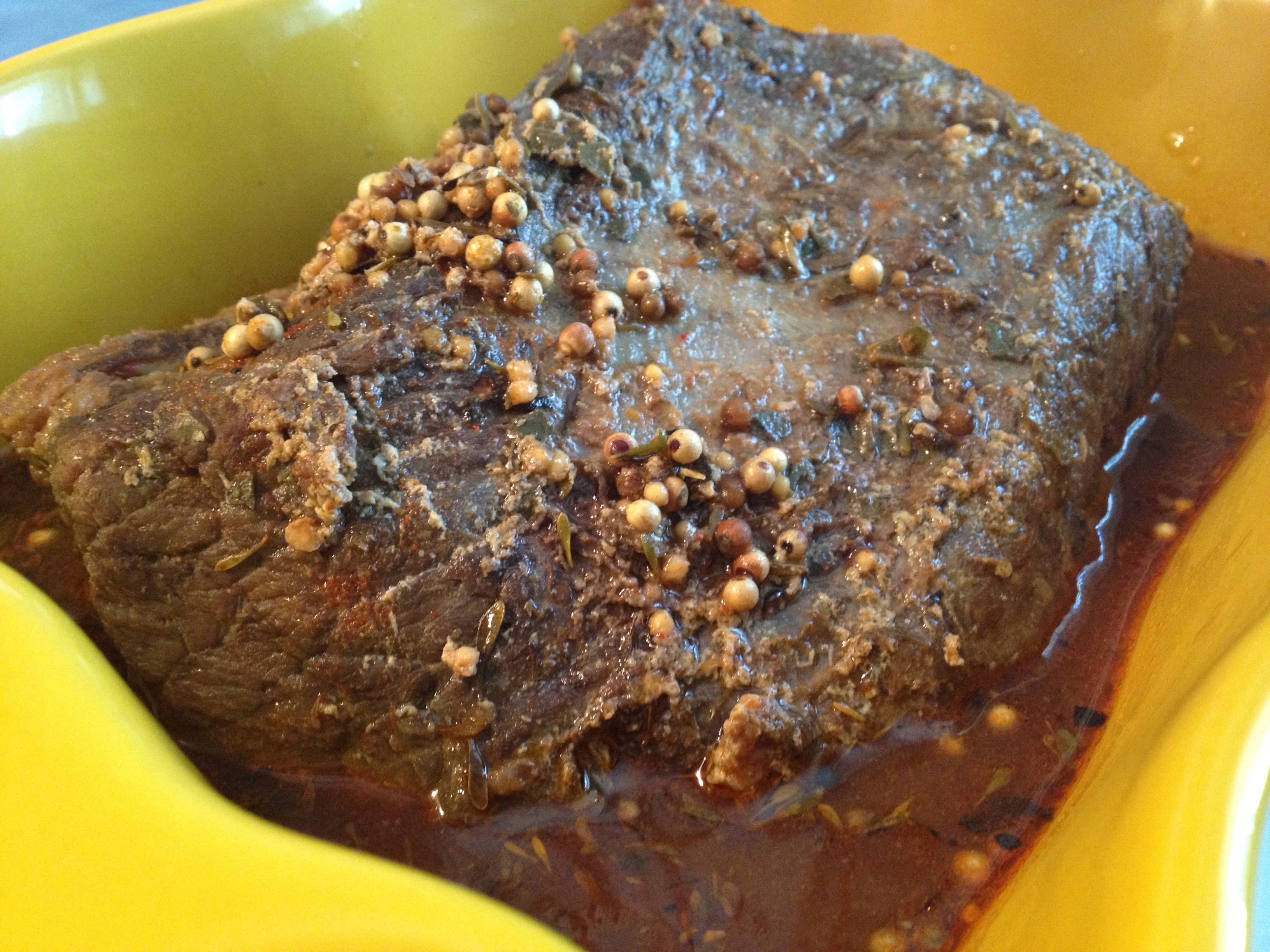 A delicious and easy-to-make paleo beef brisket.