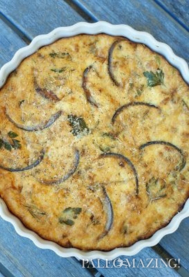 Paleo Crustless Quiche
