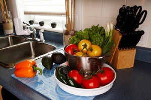 bowl of veggies