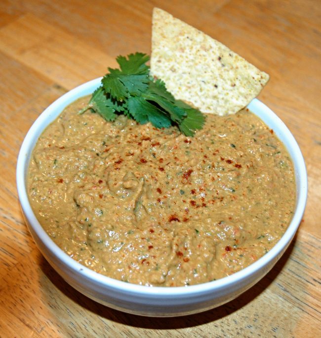Paleo Grilled Zucchini Hummus – Houmous de Courgettes Grillées
