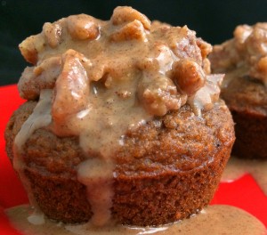 Holiday Spice Muffins with Killer Topping