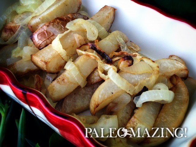 Oven Baked Turnip Fries