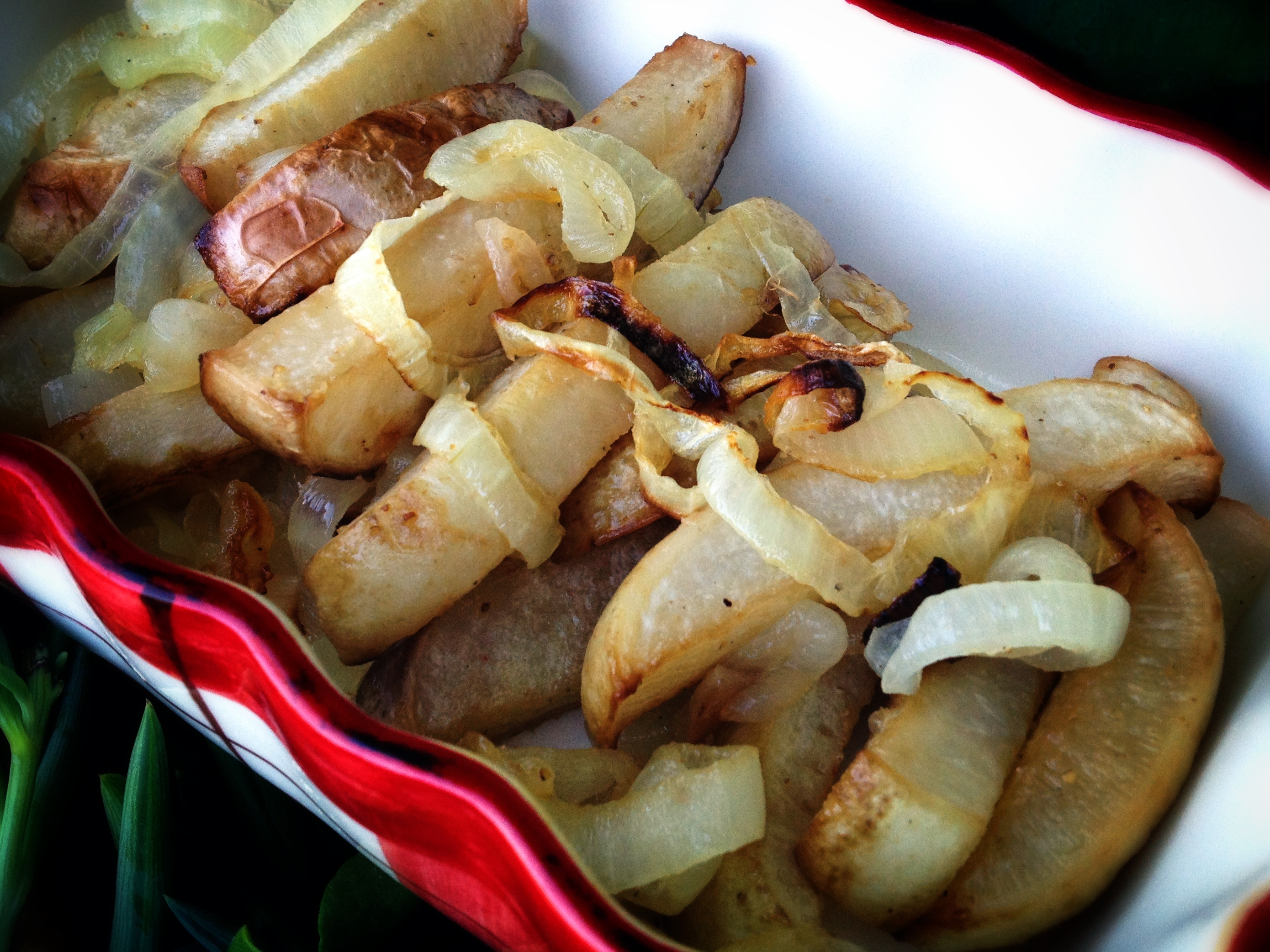 Oven Baked Turnip Fries