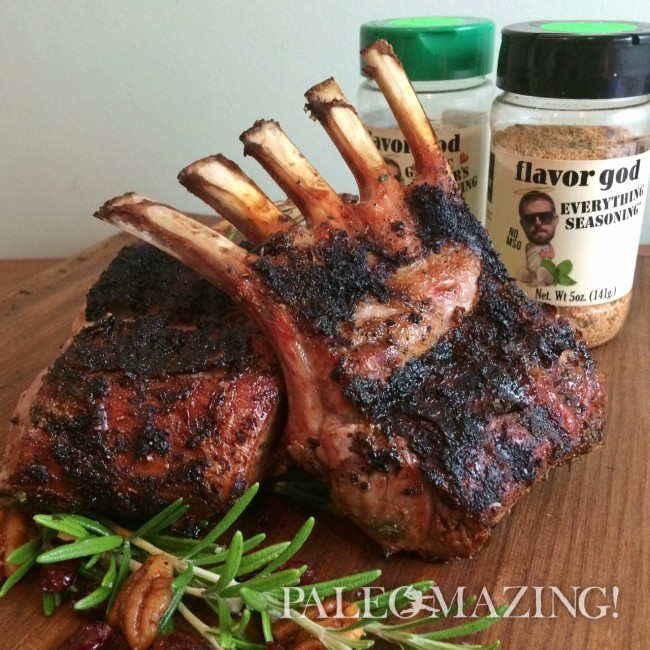 Tina and Flavor God’s New Zealand Lamb Racks