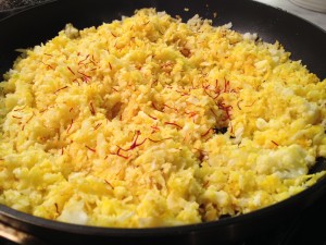 Saffron-Infused Paleo Saffron Rice