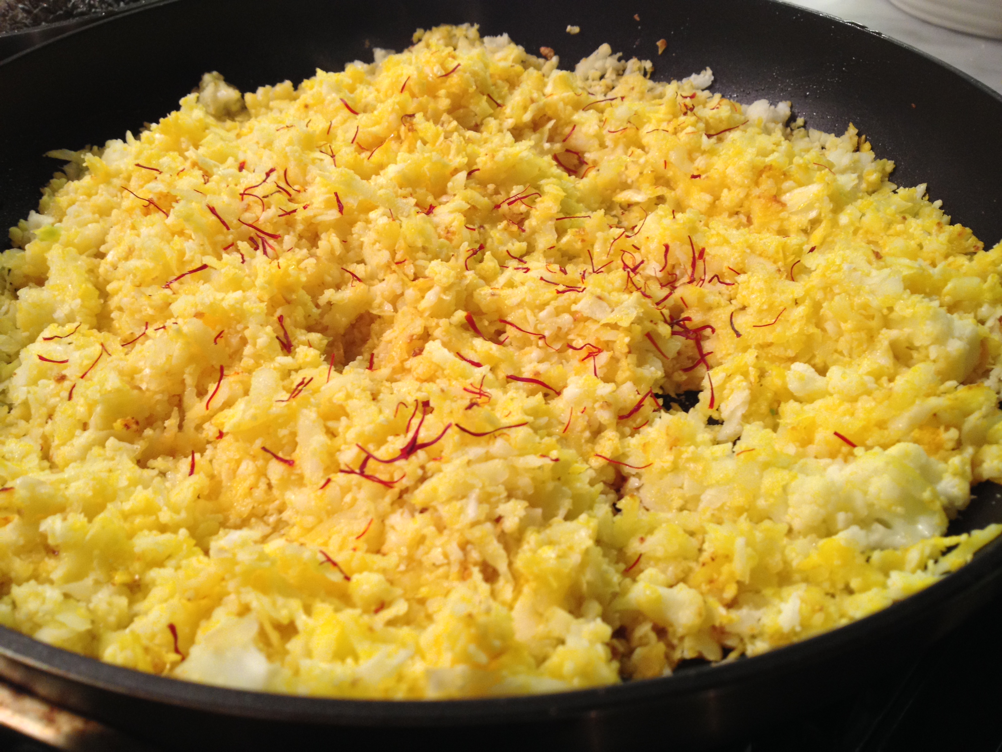 Saffron-Infused Paleo Saffron Rice