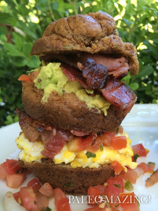 Healthy McMuff’n Breakfast Stacker