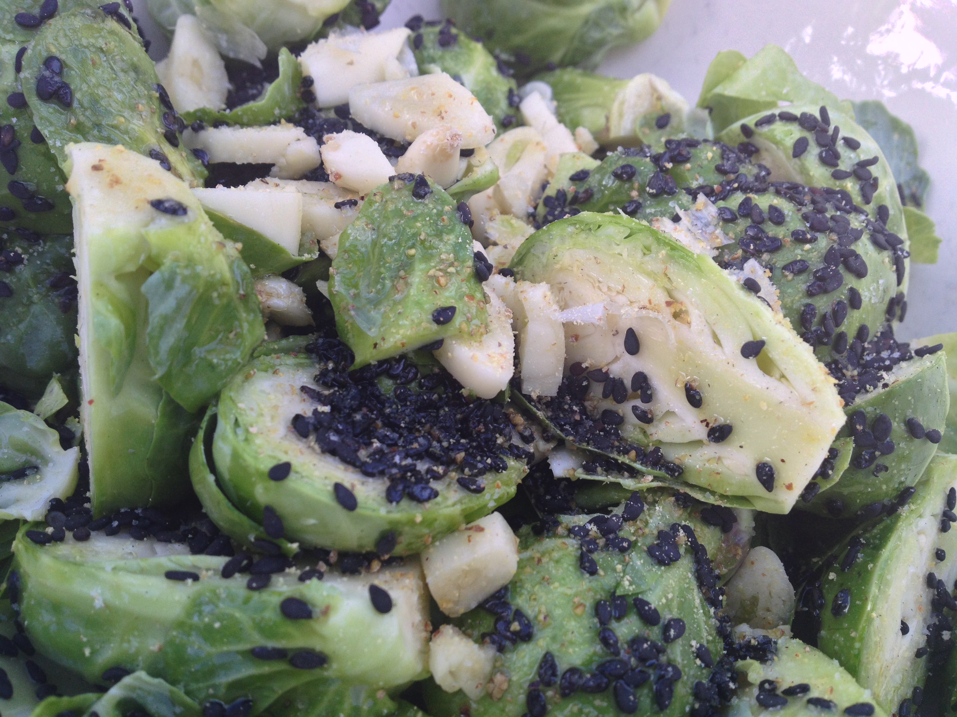 Black Sesame Brussels Sprouts - 2