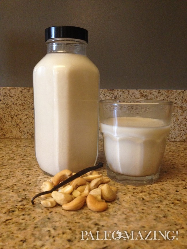 Cinnamon Vanilla Cashew Milk
