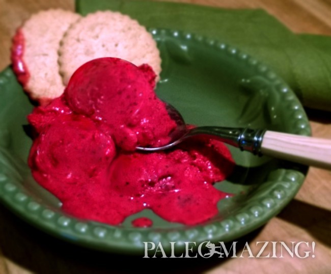 Soft Serve Ice Cream with Dragonfruit