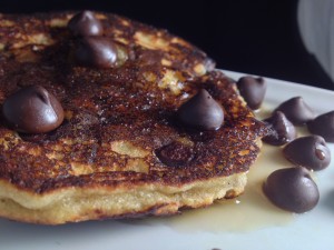 Paleo Chocolate Chip Pancakes3