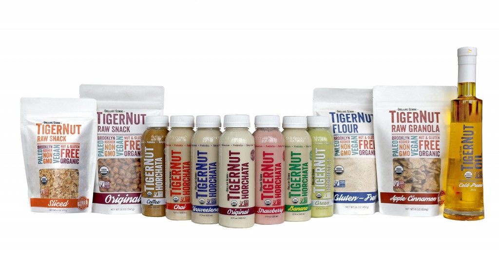 Organic Gemini paleo horchatas and products 