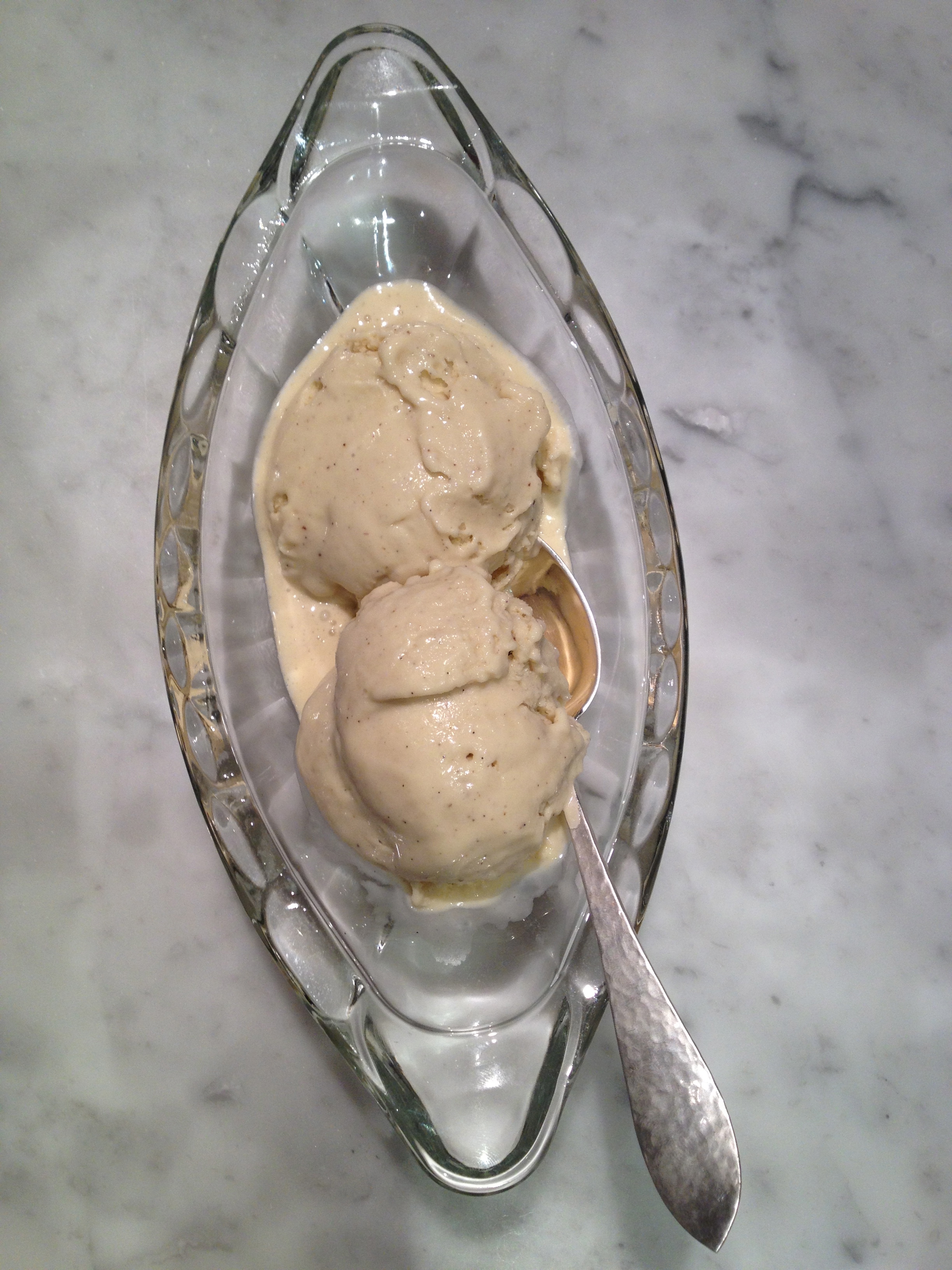Paleo Vanilla Bean Ice Cream featured