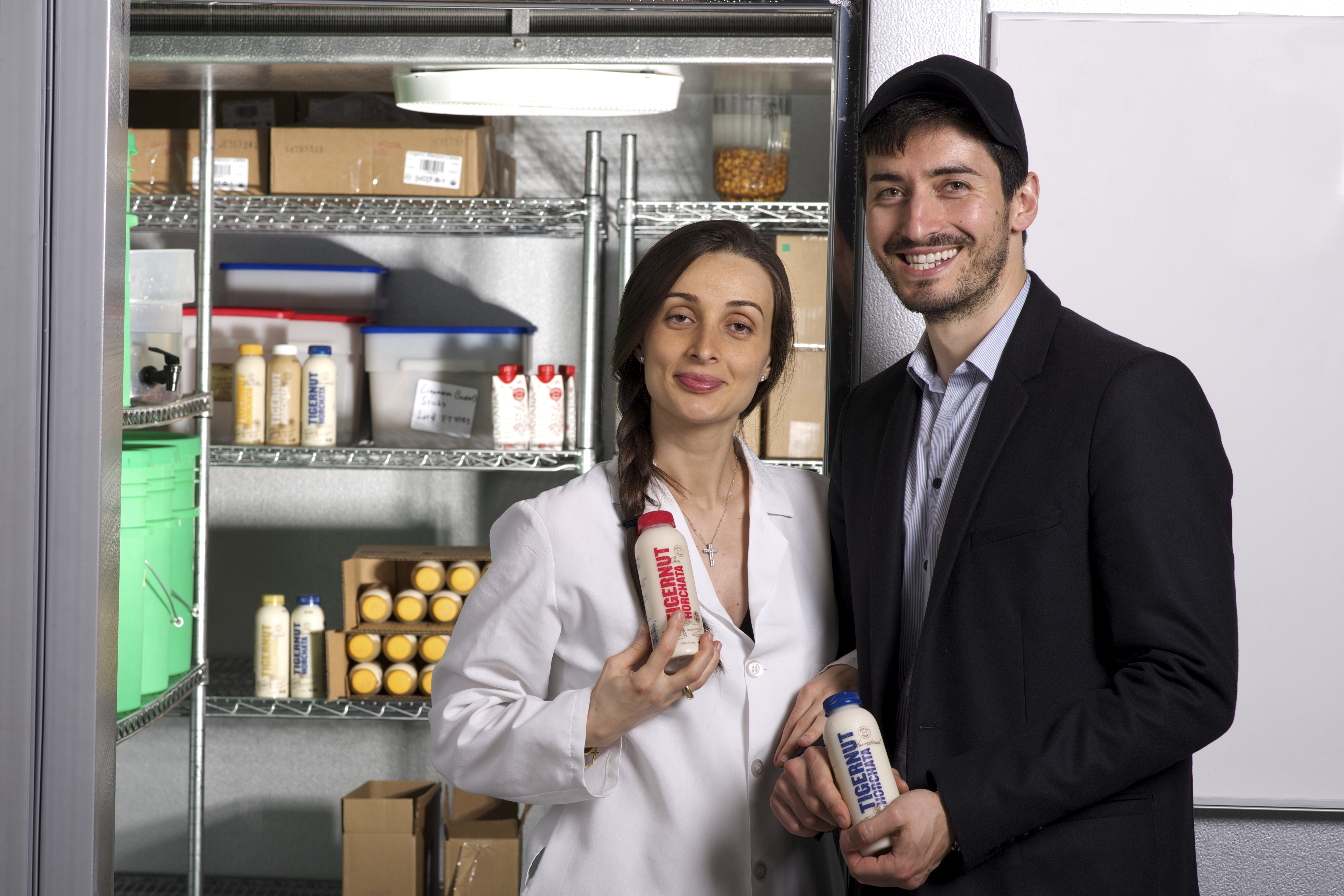 Mariam Kinkladze and George Papanastasatos Co-founders of Organic Gemini