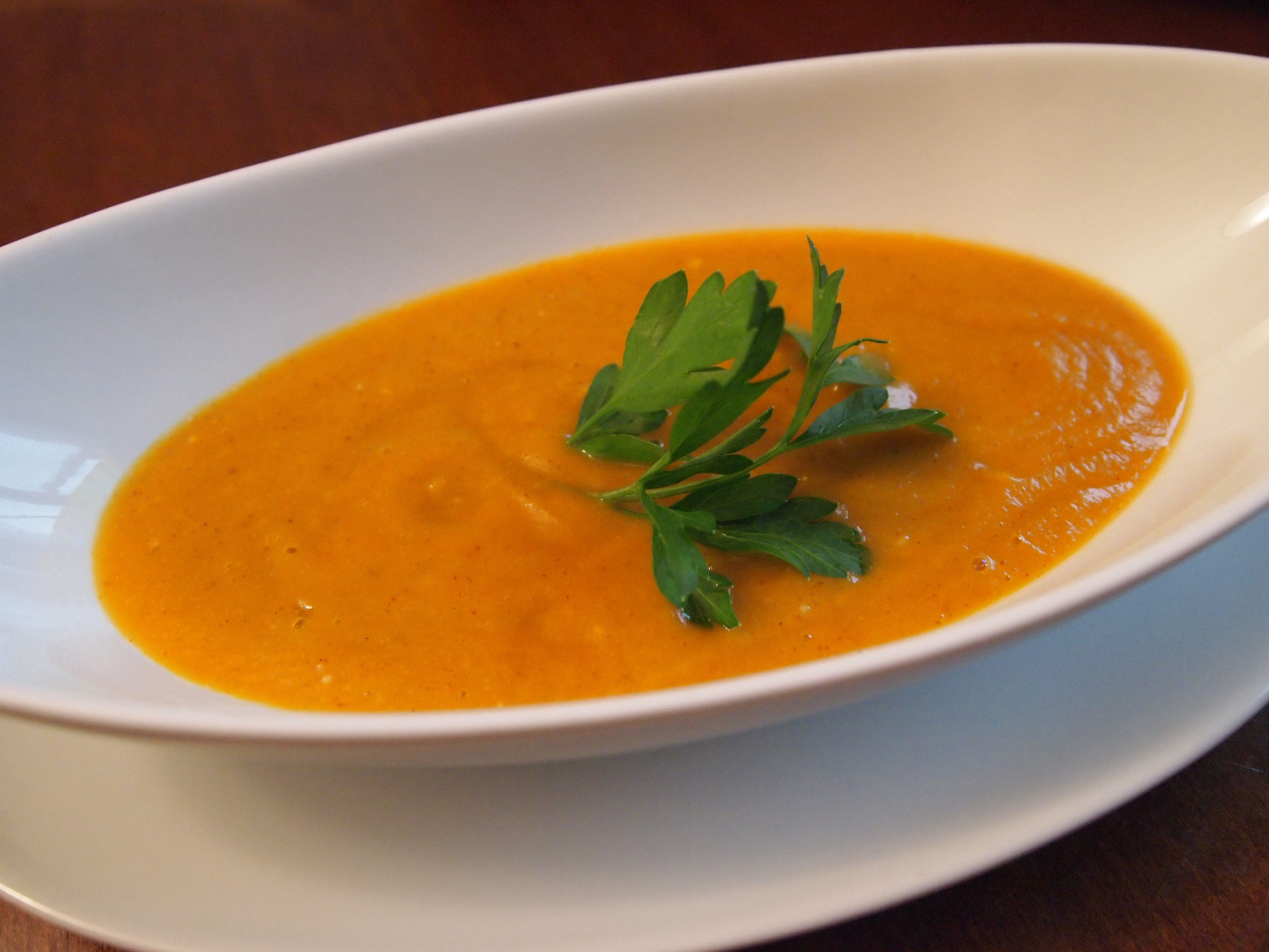Curried Carrot Soup from Gray hayes