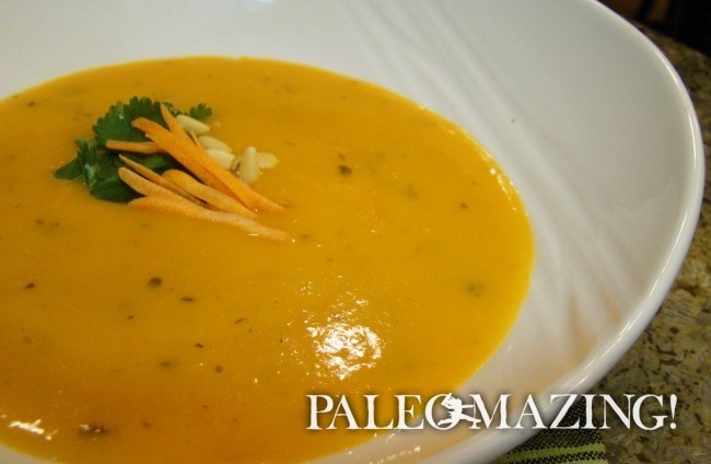 Orange and Carrot Paleo Soup