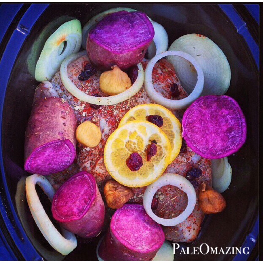Paleo Turkey Breast in a crock pot featured