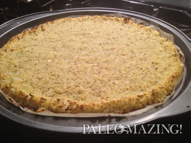 Cauliflower Crust for Pizza