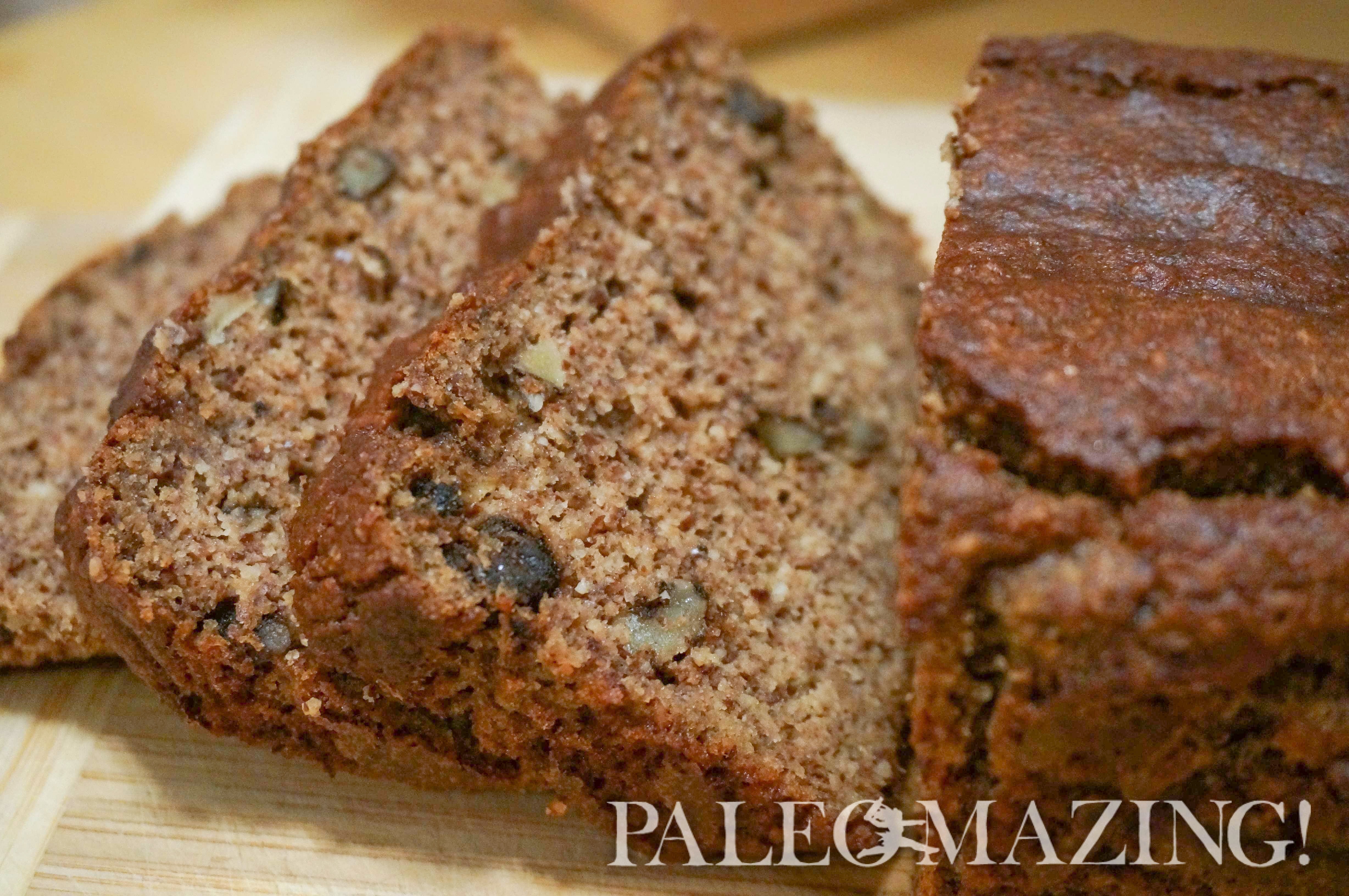 Moist Paleo Banana Bread