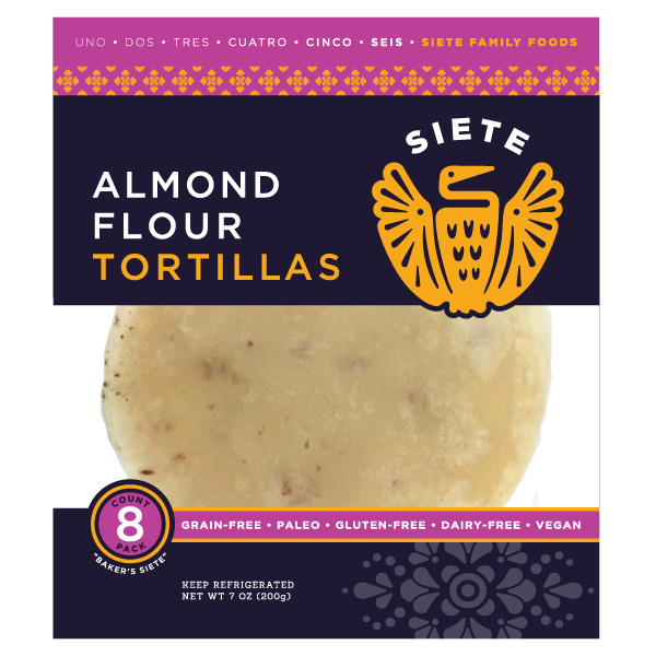 Paleo Tortillas - from Siete-Foods