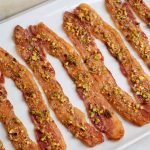 paleo sweet pistachio bacon featured