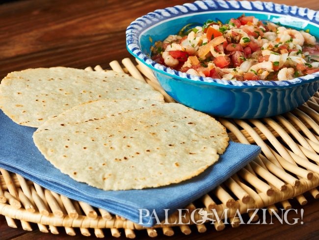 Easy Shrimp Ceviche Tostadas