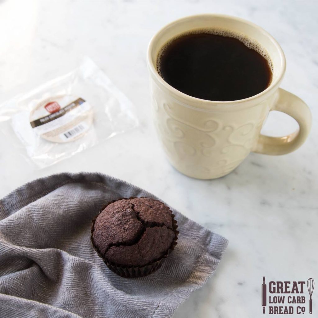 low carb paleo company OMG chocolate muffin