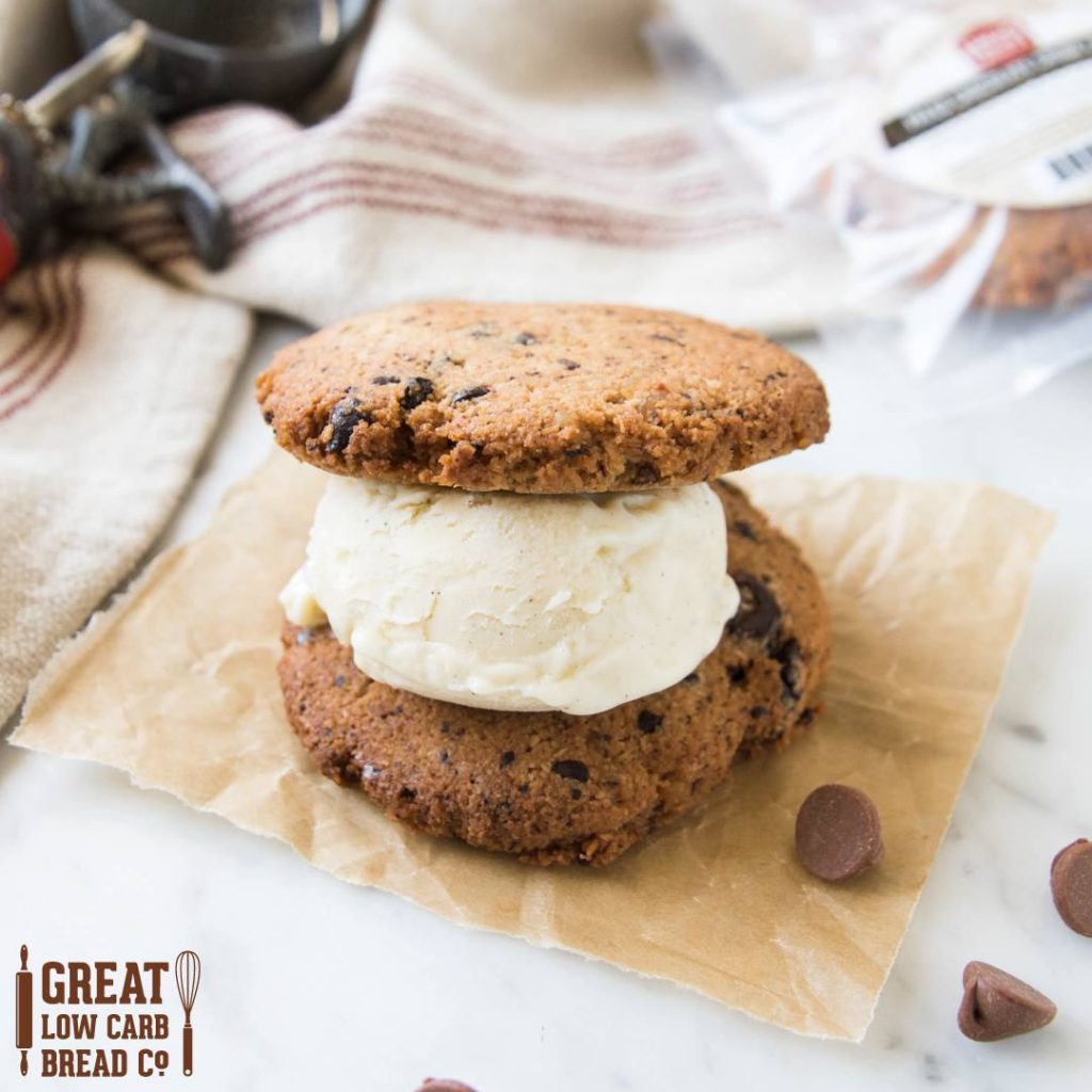low carb paleo company OMG ice cream sandwich