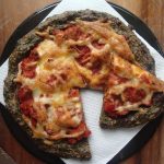 paleo spinach pizza featured