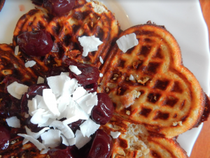 Paleo Waffles with Coconut 2
