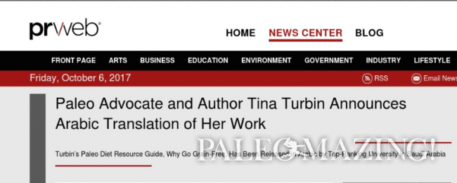 Tina Turbin is Proud of the Arabic Translation of Her Work