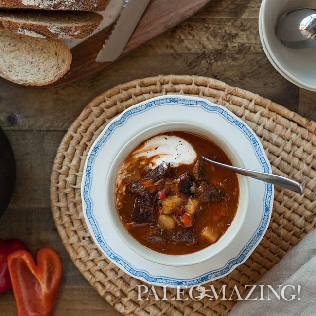Warm Up Winter with a Grass Fed Beef Goulash.