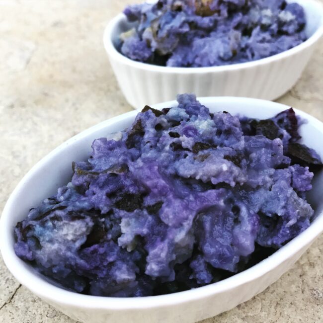 Blue Cheeze Mashed Potatoes, Dairy-Free