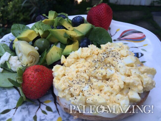 Paleo Primal Egg Salad Sandwich