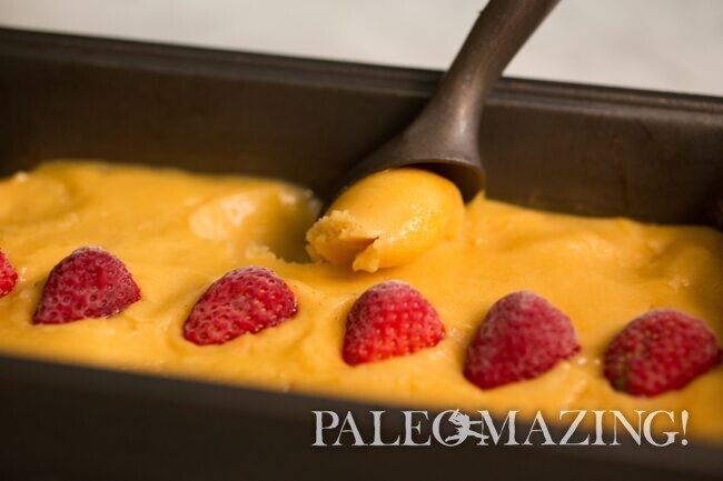 Paleo Creamy Peach Mango Ice Cream